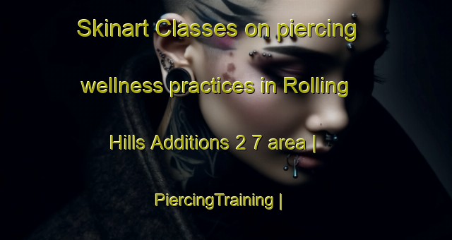 Skinart Classes on piercing wellness practices in Rolling Hills Additions 2 7 area | PiercingTraining | PiercingClasses | SkinartTraining-United States